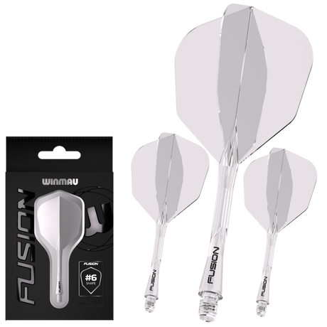 Fusion Integrated Flight & Shaft Clear No6 by Winmau - view 11