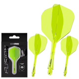 Fusion Integrated Flight & Shaft Neon Yellow No6 by Winmau - view 18