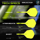 Fusion Integrated Flight & Shaft Neon Yellow No6 by Winmau - view 19