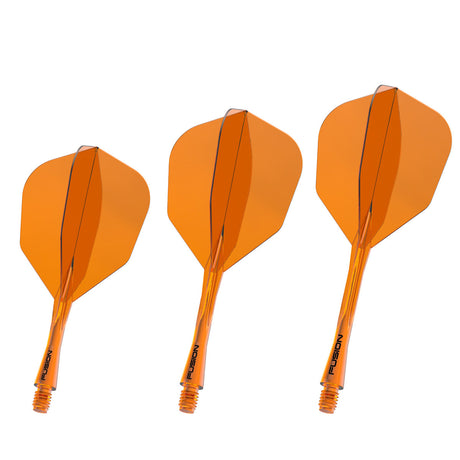 Winmau Fusion Integrated Flight & Shaft Orange No6 - view 2