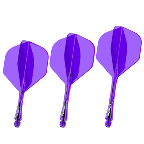 Fusion Integrated Flight & Shaft Purple No2 by Winmau - view 16