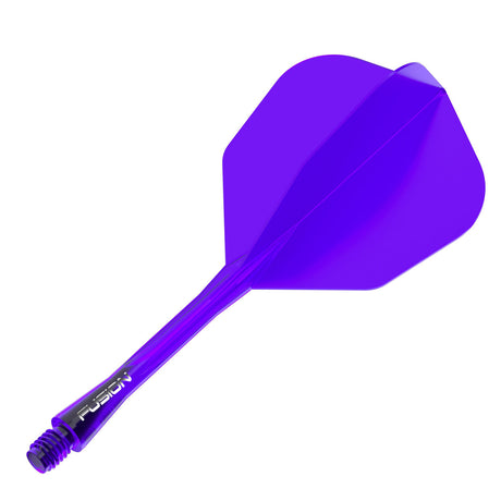 Winmau Fusion Integrated Flight & Shaft Purple No6 - view 3