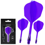 Winmau Fusion Integrated Flight & Shaft Purple No6 - view 4