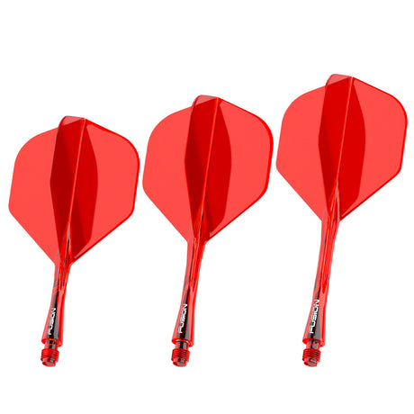 Fusion Integrated Flight & Shaft Red No2 by Winmau - view 16