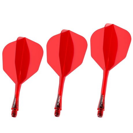 Winmau Fusion Integrated Flight & Shaft Red No6 - view 16