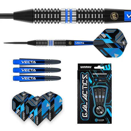 Winmau Galactics 90% Tungsten Steel Tip Darts - view 5