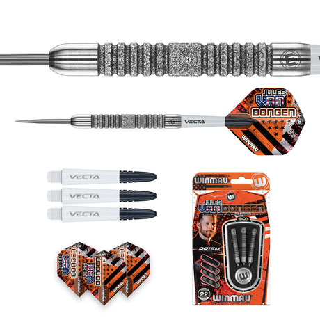 Jules van Dongen 90% Tungsten Steel Tip Darts by Winmau - view 5