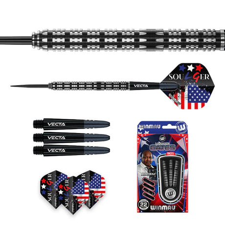Leonard Gates 90% Tungsten Steel Tip Darts by Winmau - view 5
