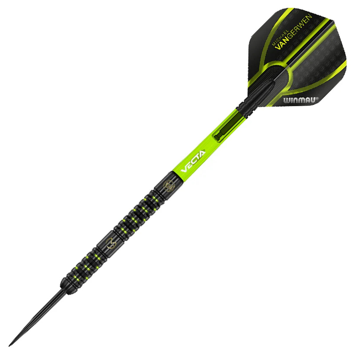 Michael Van Gerwen MVG Adrenalin 90% Tungsten Steel Tip Darts by Winmau - view 2