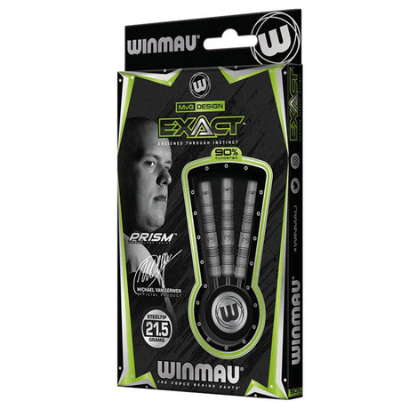 Michael van Gerwen MvG Exact 90% Tungsten Steel Tip Darts by Winmau - view 3