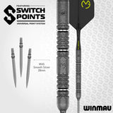 Winmau Michael van Gerwen MvG Signature Edition Switch Point 90% Tungsten Steel Tip Darts - view 5