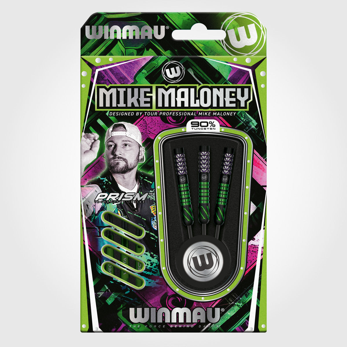 Winmau Mike Maloney 90% Tungsten Steel Tip Darts - view 6