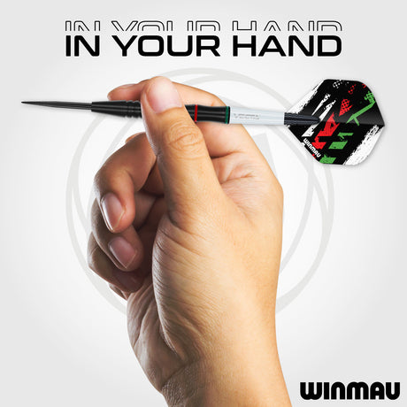 Winmau Peter Wachiuri 90% Tungsten Steel Tip Darts - view 4