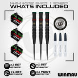 Winmau Peter Wachiuri 90% Tungsten Steel Tip Darts - view 2