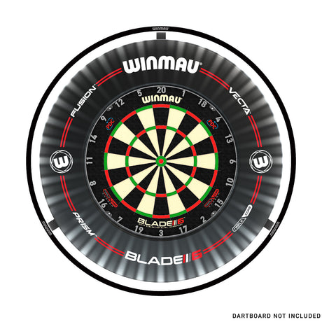 Plasma Dartboard Surround Light & Pro-line Original Black Surround Bundle by Winmau - view 2