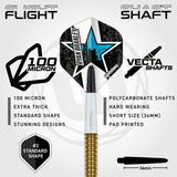 Winmau Ryan Branley 90% Tungsten Steel Tip Darts - view 3