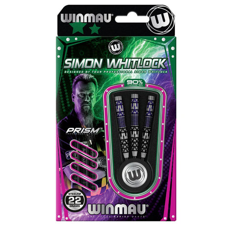 Simon Whitlock Special Edition 90% Tungsten Steel Tip Darts by Winmau - view 5