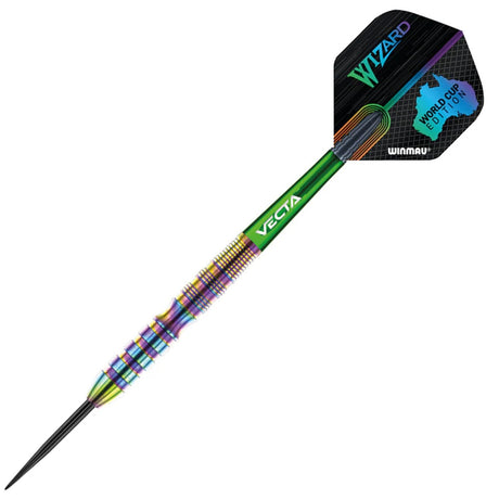Simon Whitlock 90% Tungsten World Cup Rainbow SE Edition Steel Tip Darts by Winmau - view 4