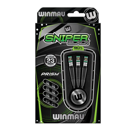 Sniper Black 20 Gram 90% Tungsten Soft Tip Darts by Winmau - view 3