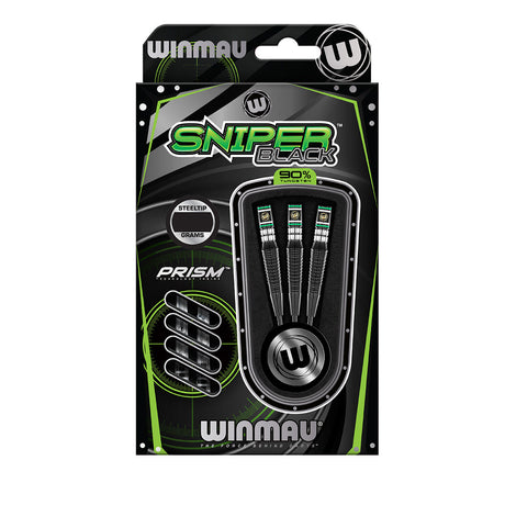 Sniper Black 90% Tungsten Steel Tip Darts by Winmau - view 3