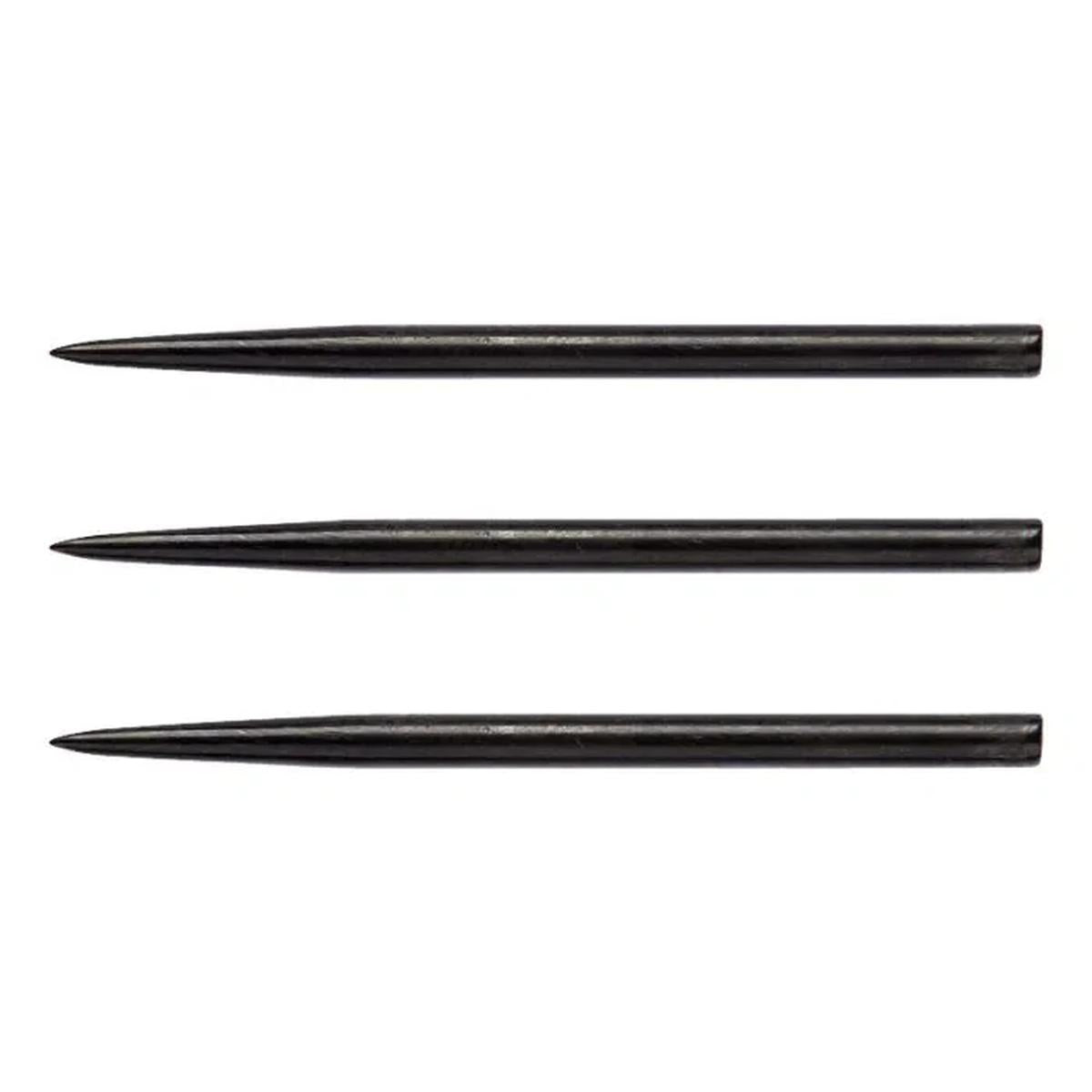 Winmau Black Plain / Smooth Grip Replacement Dart Points