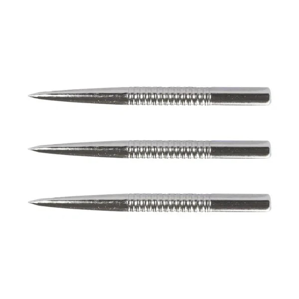 Winmau Silver Ringed Grip Replacement Dart Points