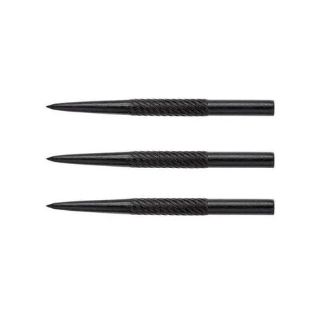 Winmau Black Spiral Grip Replacement Dart Points