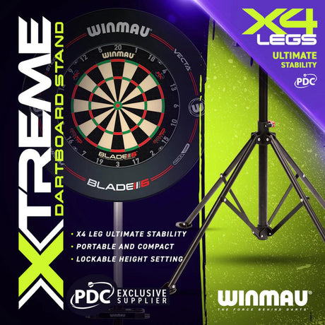 Winmau Xtreme 2 Portable Dartboard Stand (Stand Only) - view 6